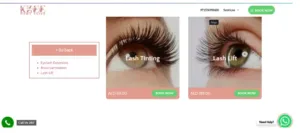 Home Lash Lift in Dubai