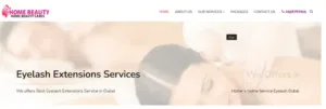 Home Lash Lift in Dubai