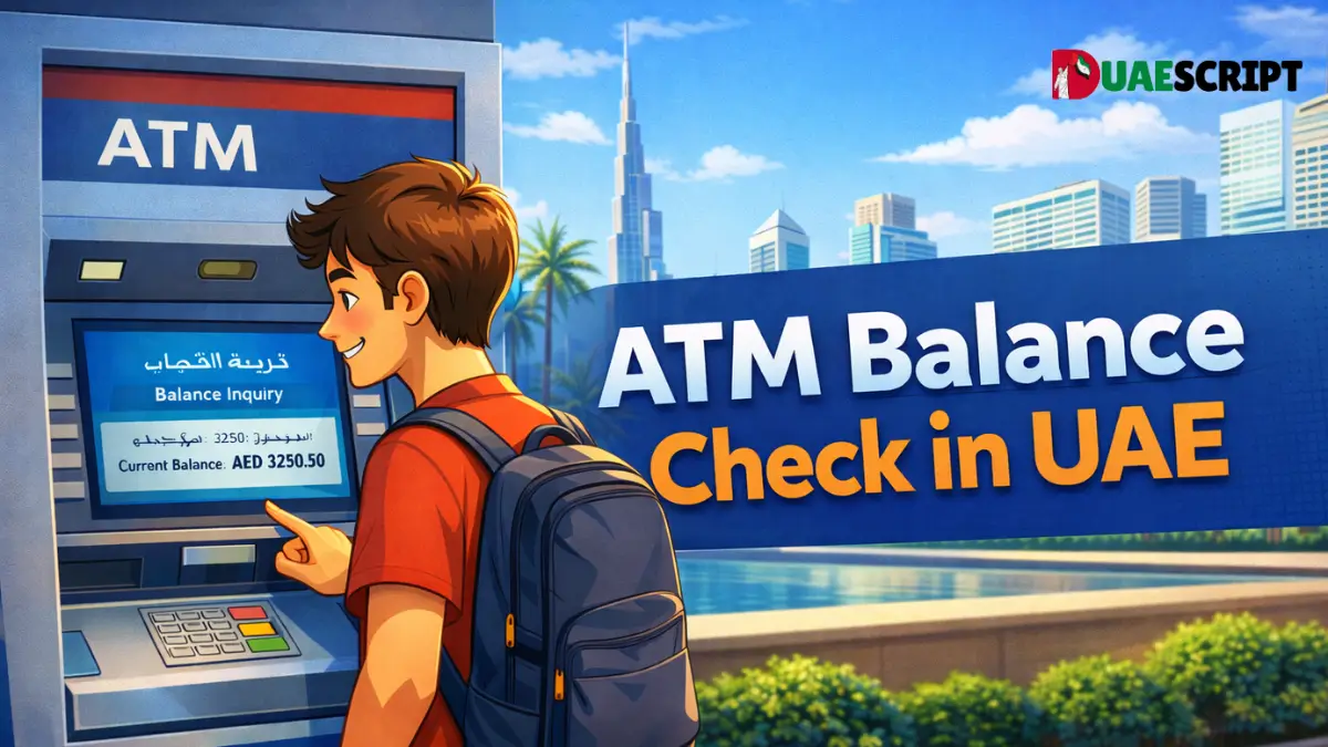 ATM Balance Check in the UAE