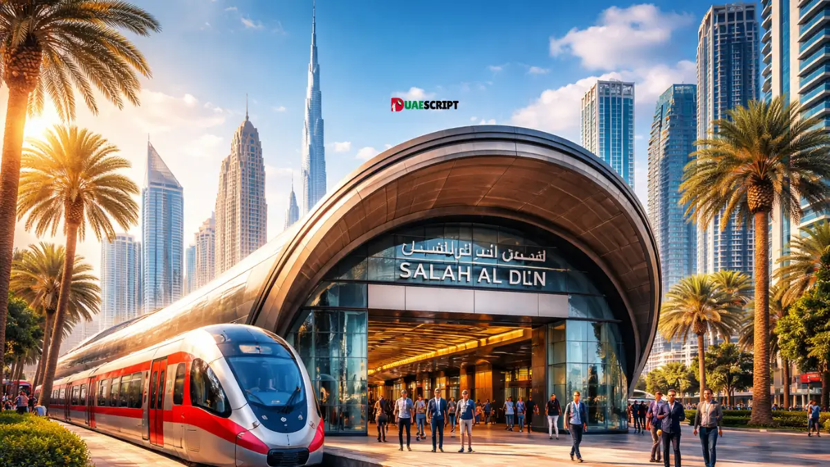 Salah Al Din Metro Station