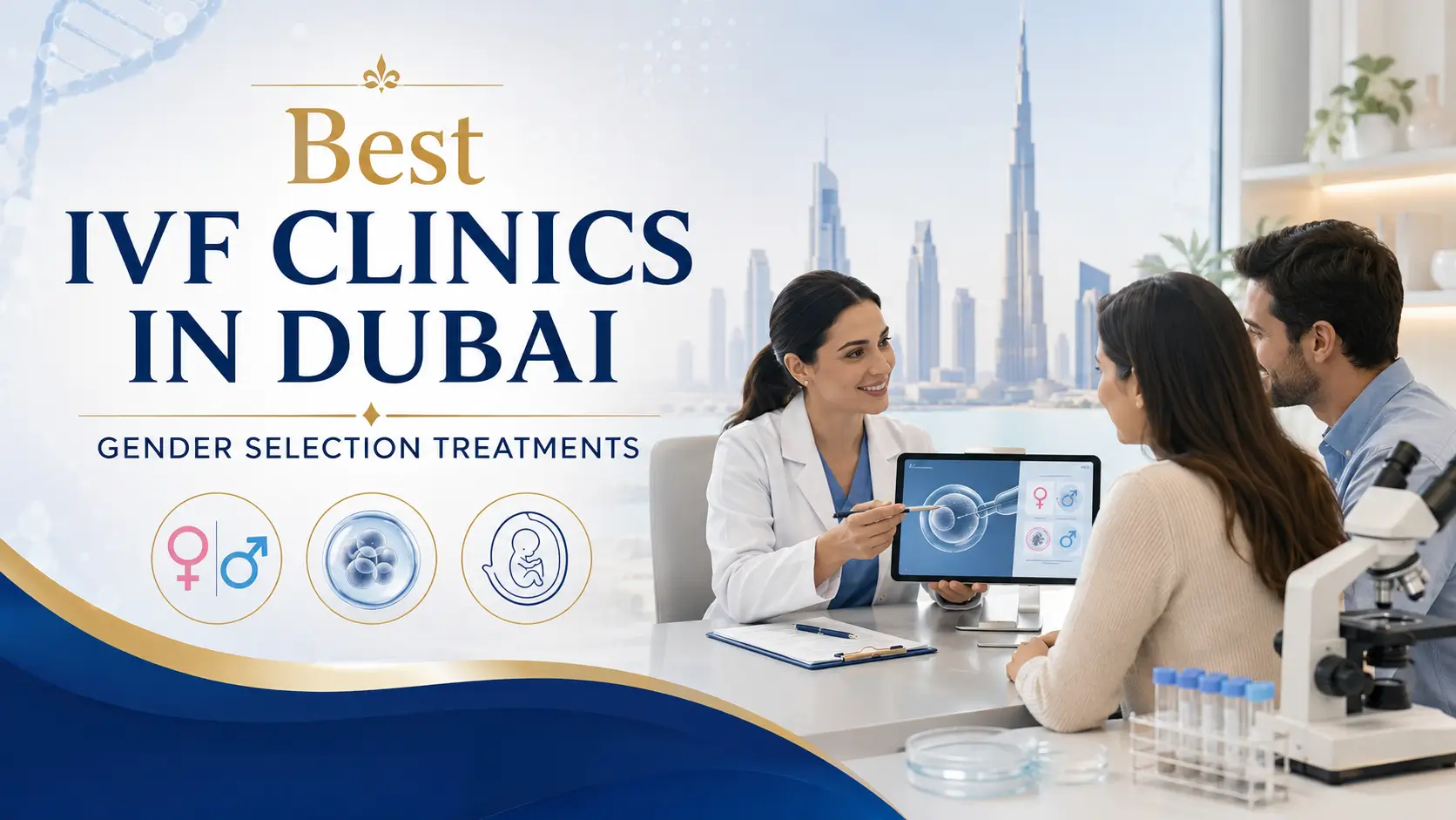 Best IVF Clinics in Dubai for Gender Selection Treatments 