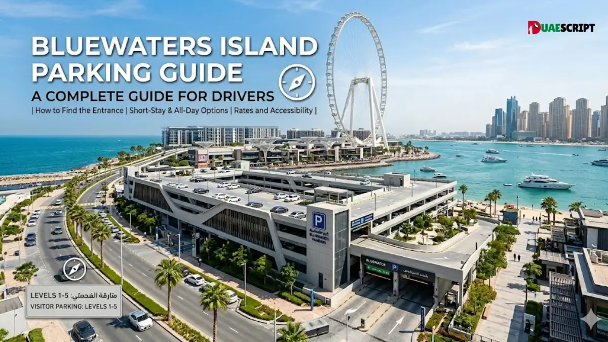 Blue Water Island Parking in Dubai