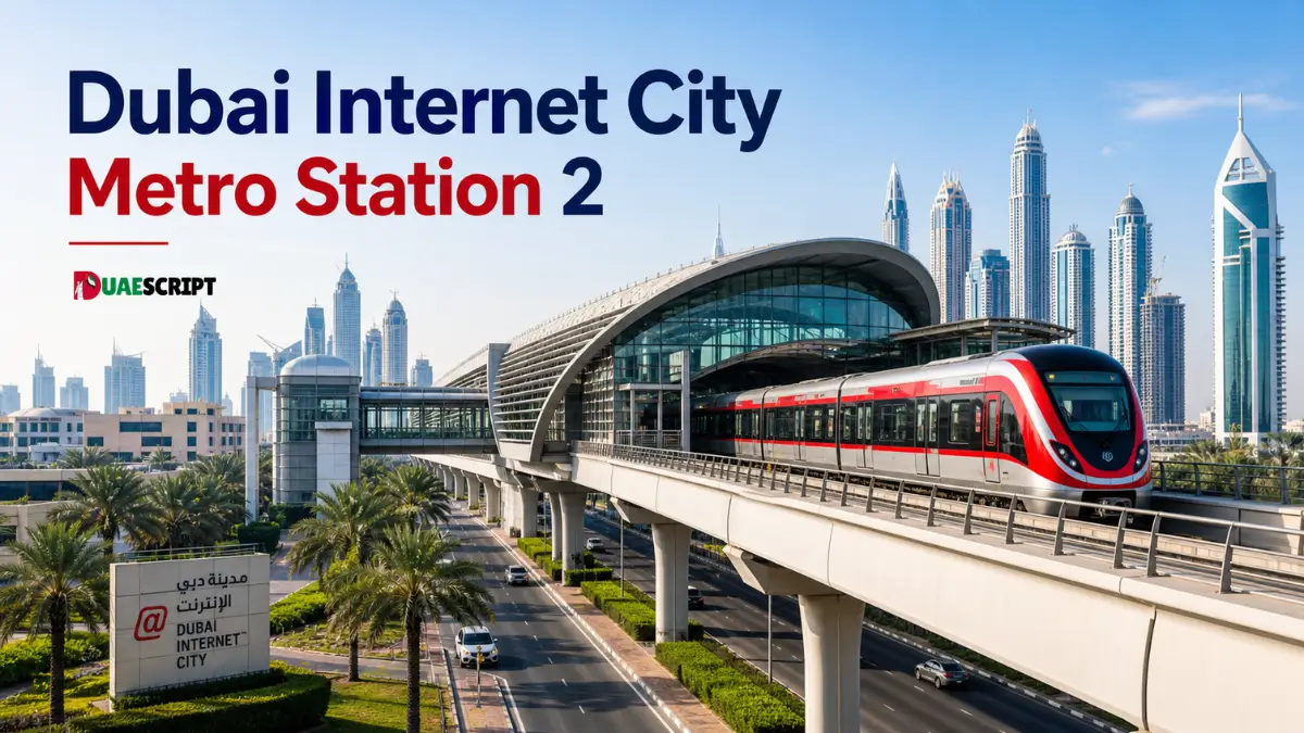 Dubai Internet City Metro Station 2