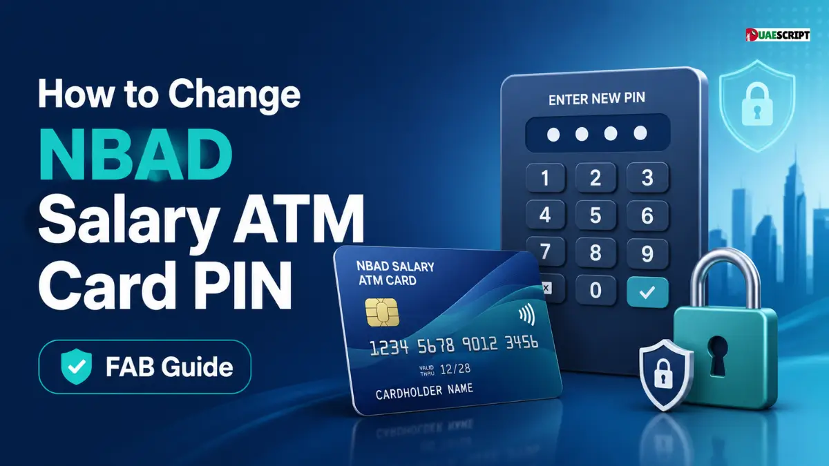 Change NBAD Salary ATM Card PIN
