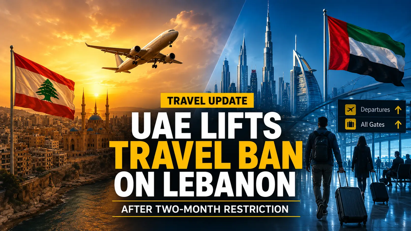 UAE Lifts Travel Ban on Lebanon After Two Months