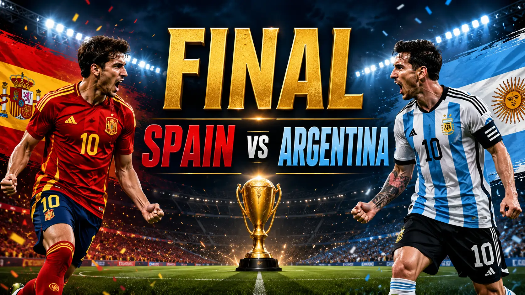 FIFA World Cup 2026 Final | Spain vs Argentina | UAEScript