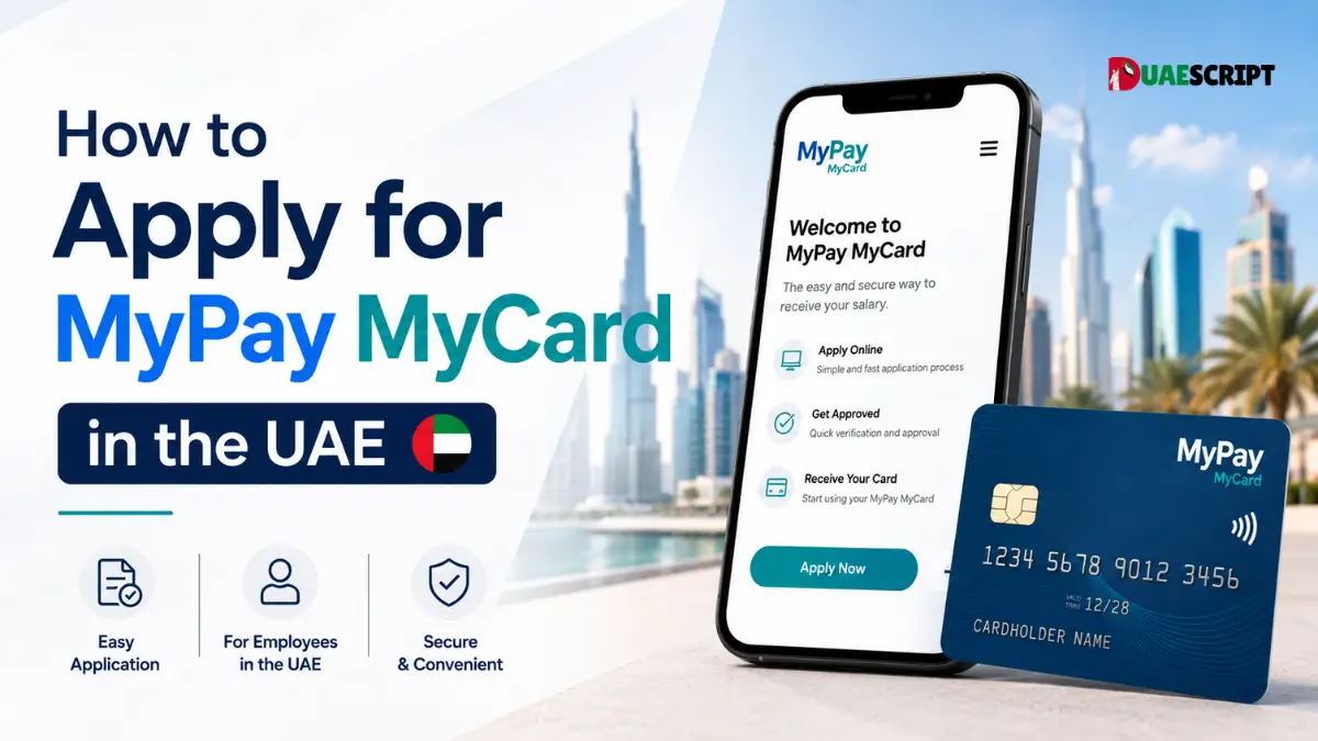 How to Apply for MyPay MyCard in UAE | Full Guide
