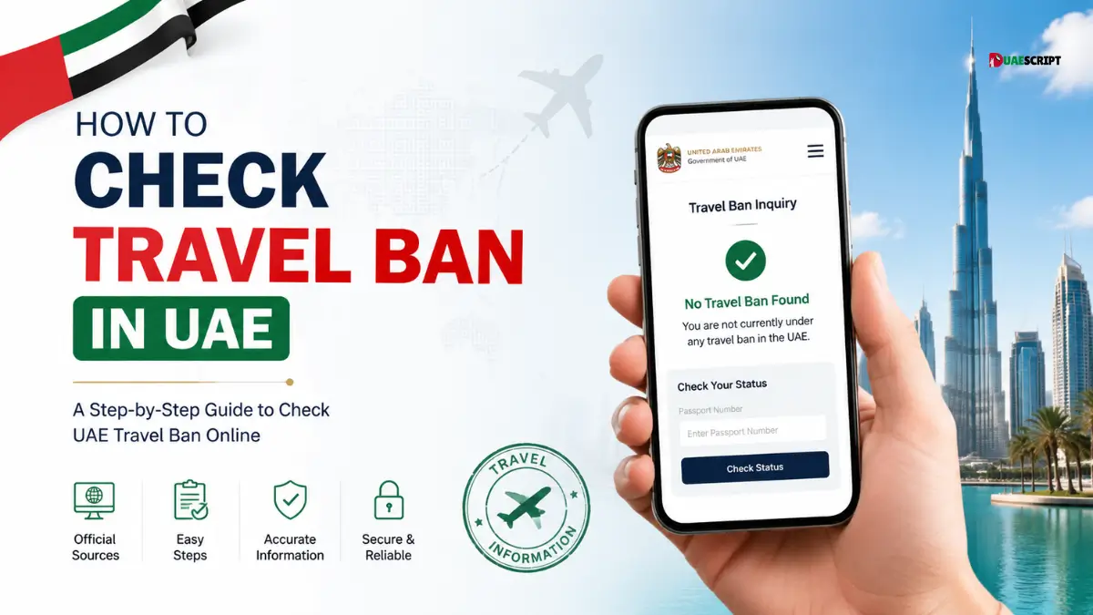How to Check Travel Ban in UAE