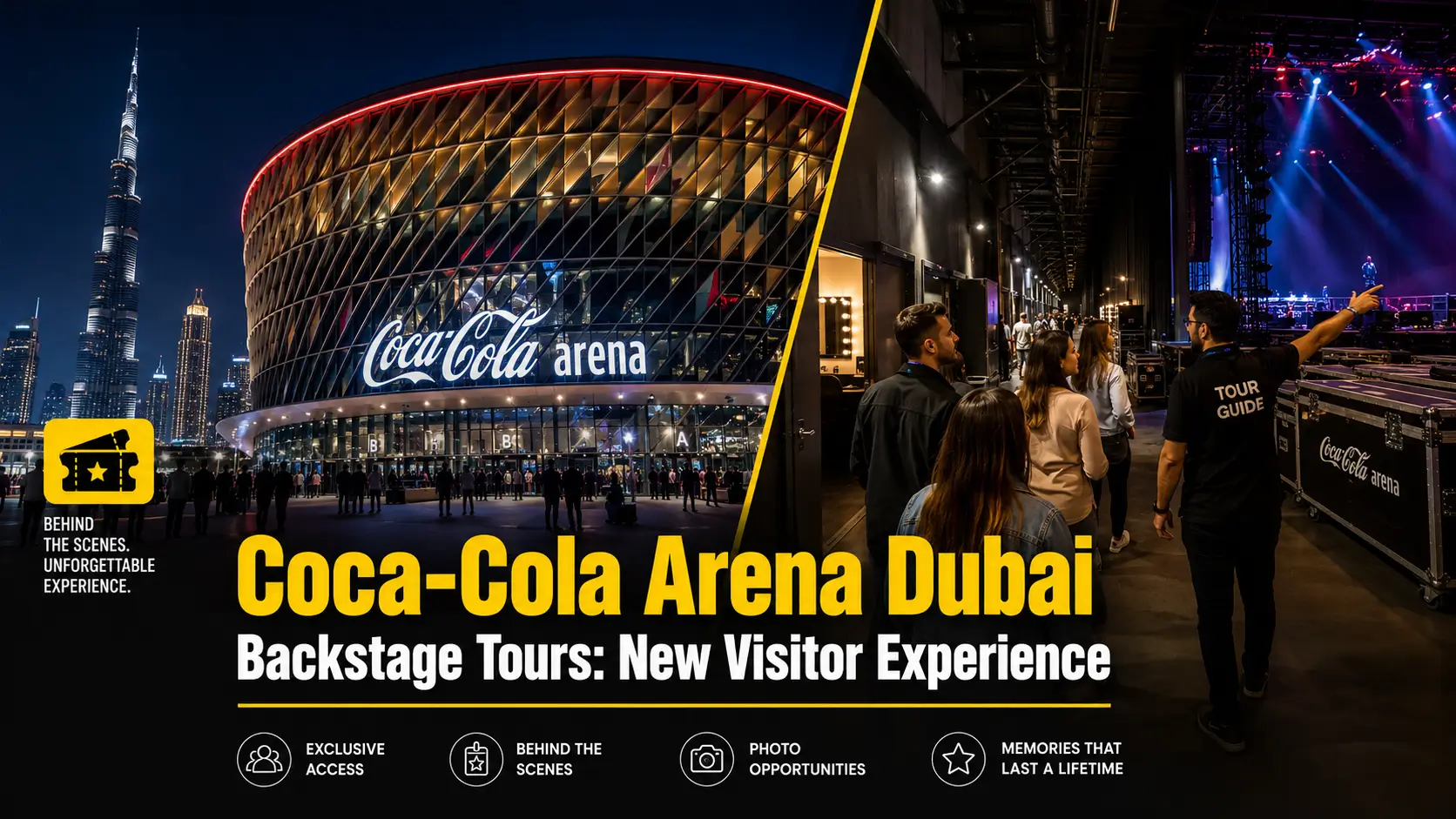 InsCoca-Cola Arena Dubai Introduces Exclusive Backstage Tour Experience