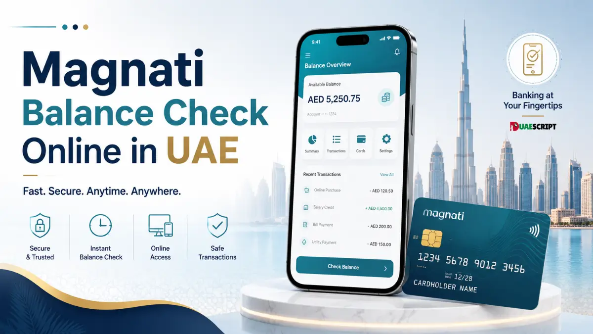 Magnati Balance Check Online in UAE