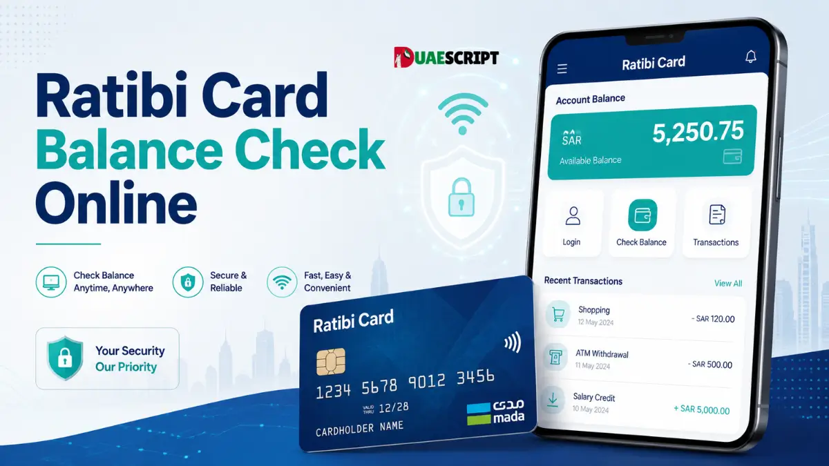 Ratibi Card Balance Check Online | Complete FAB Guide