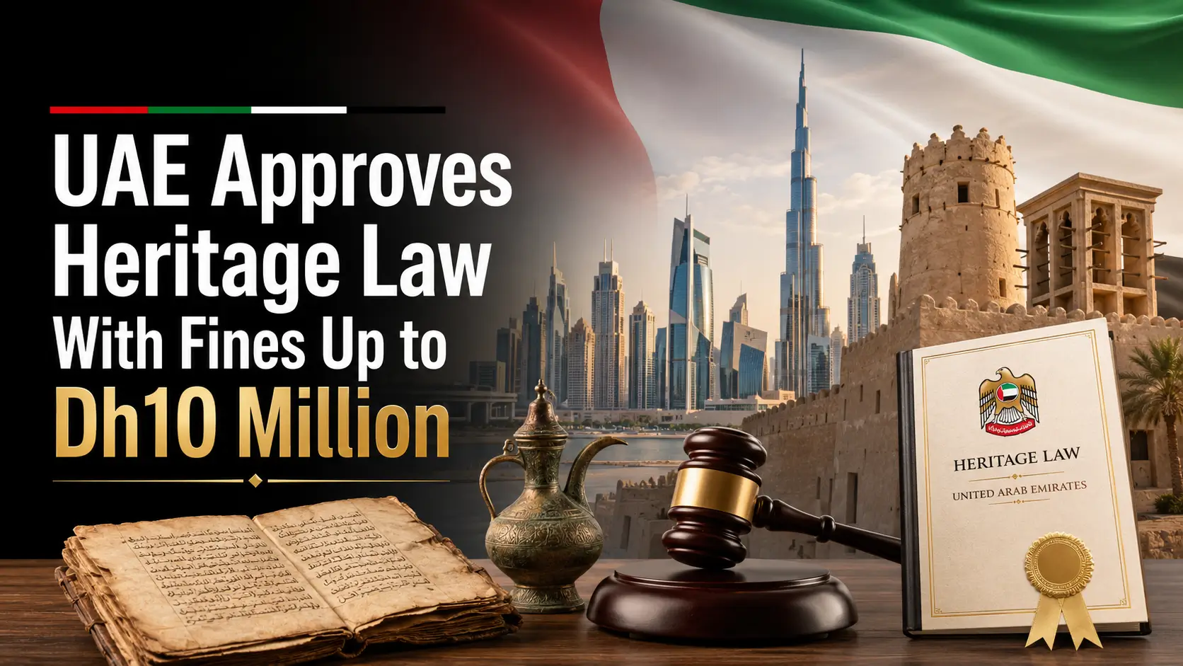 UAE Approves Heritage Law With Fines Up to Dh10 Million