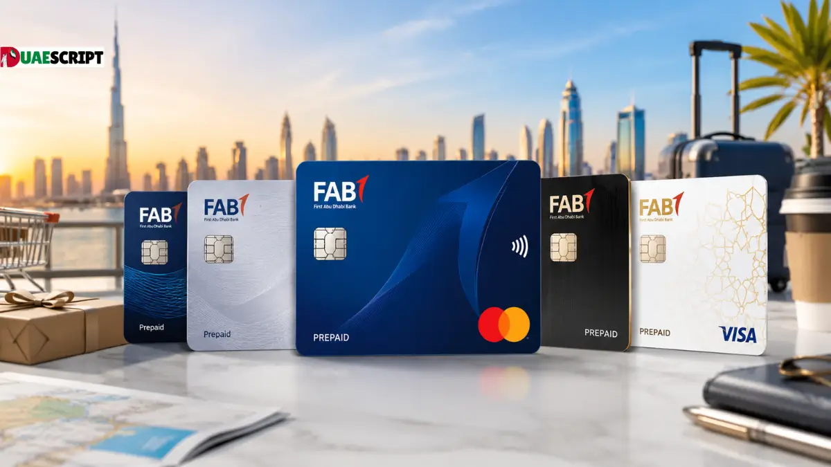 5 FAB Prepaid Cards in UAE