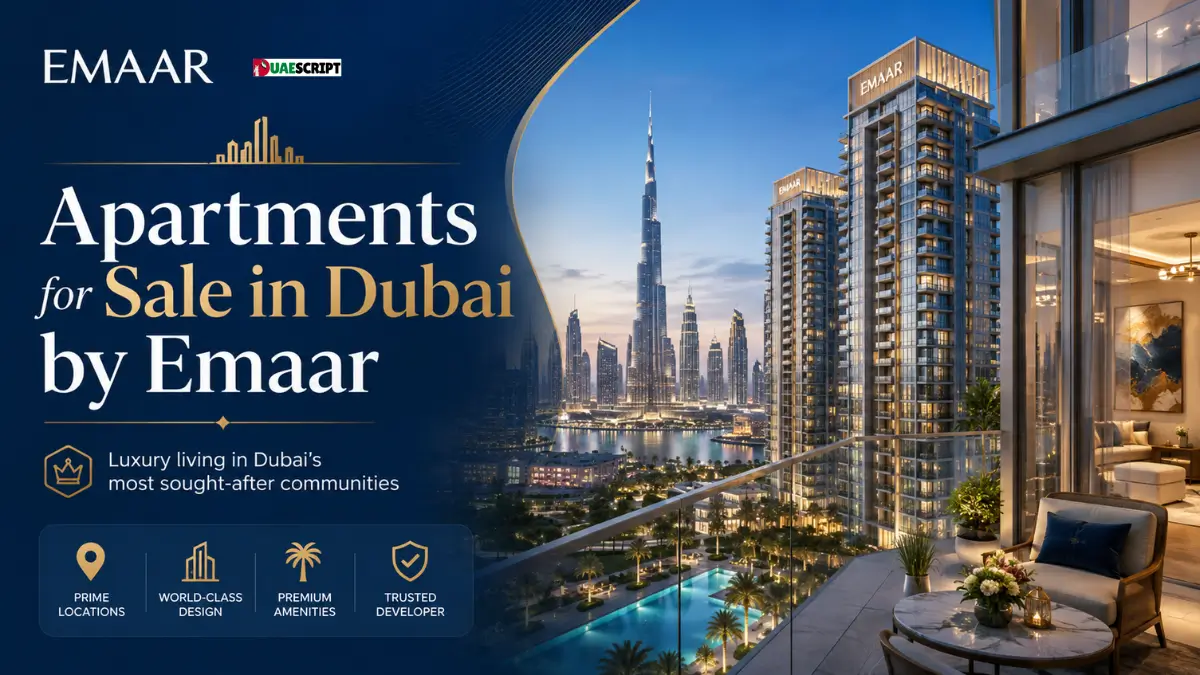 Apartments for Sale in Dubai by Emaar