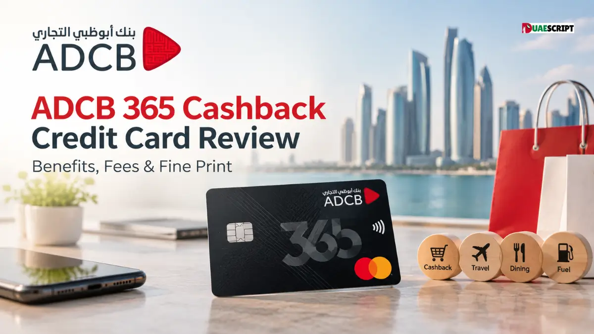 ADCB 365 Cashback Credit Card Review | Benefits, Fees & Fine Print