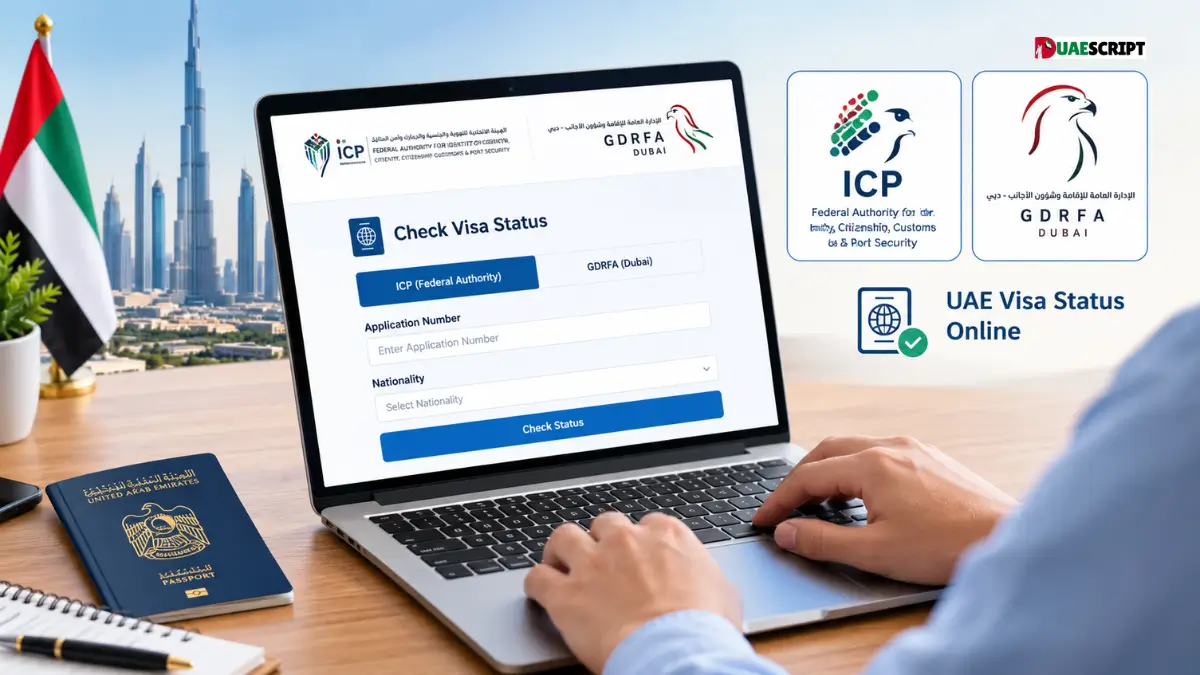How to Check UAE Visa Status Online via ICP and GDRFA Portals?