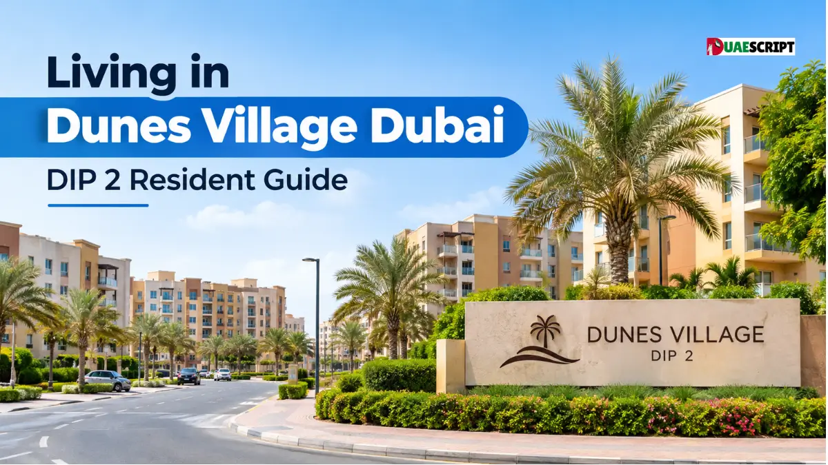 Living in Dunes Village Dubai | DIP 2 Resident Guide