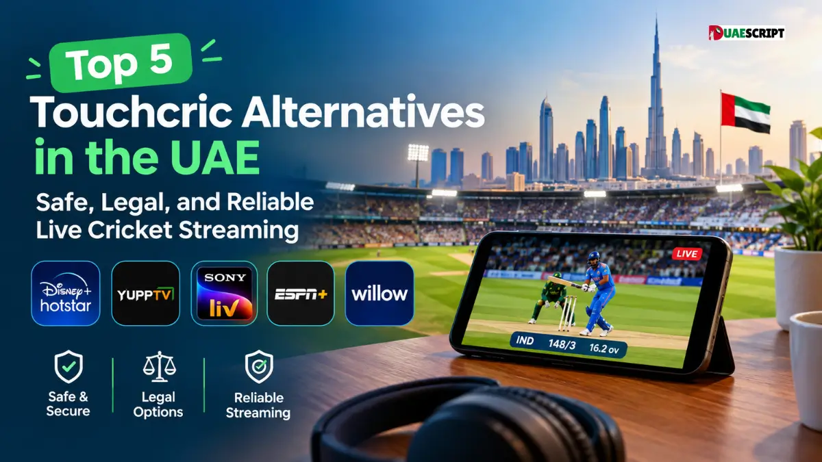 Top 5 Touchcric Alternatives in the UAE