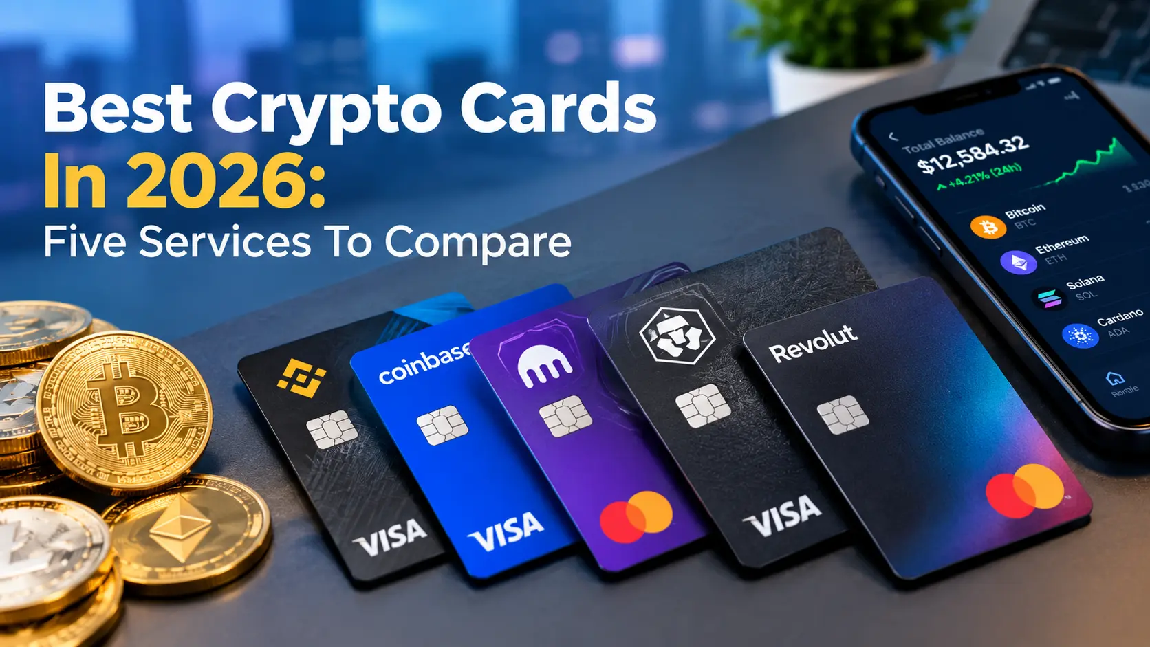 Best Crypto Cards In 2026 Five Services To Compare Best Crypto Cards In 2026: Five Services To Compare