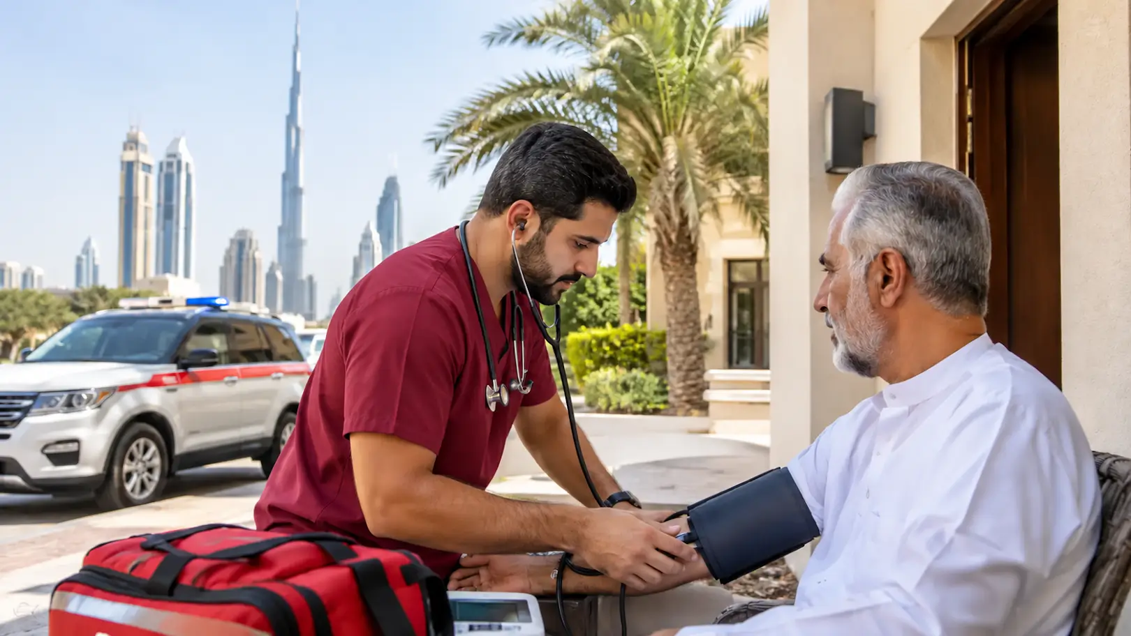 How Fast Can Doctor Reach My Home in Dubai