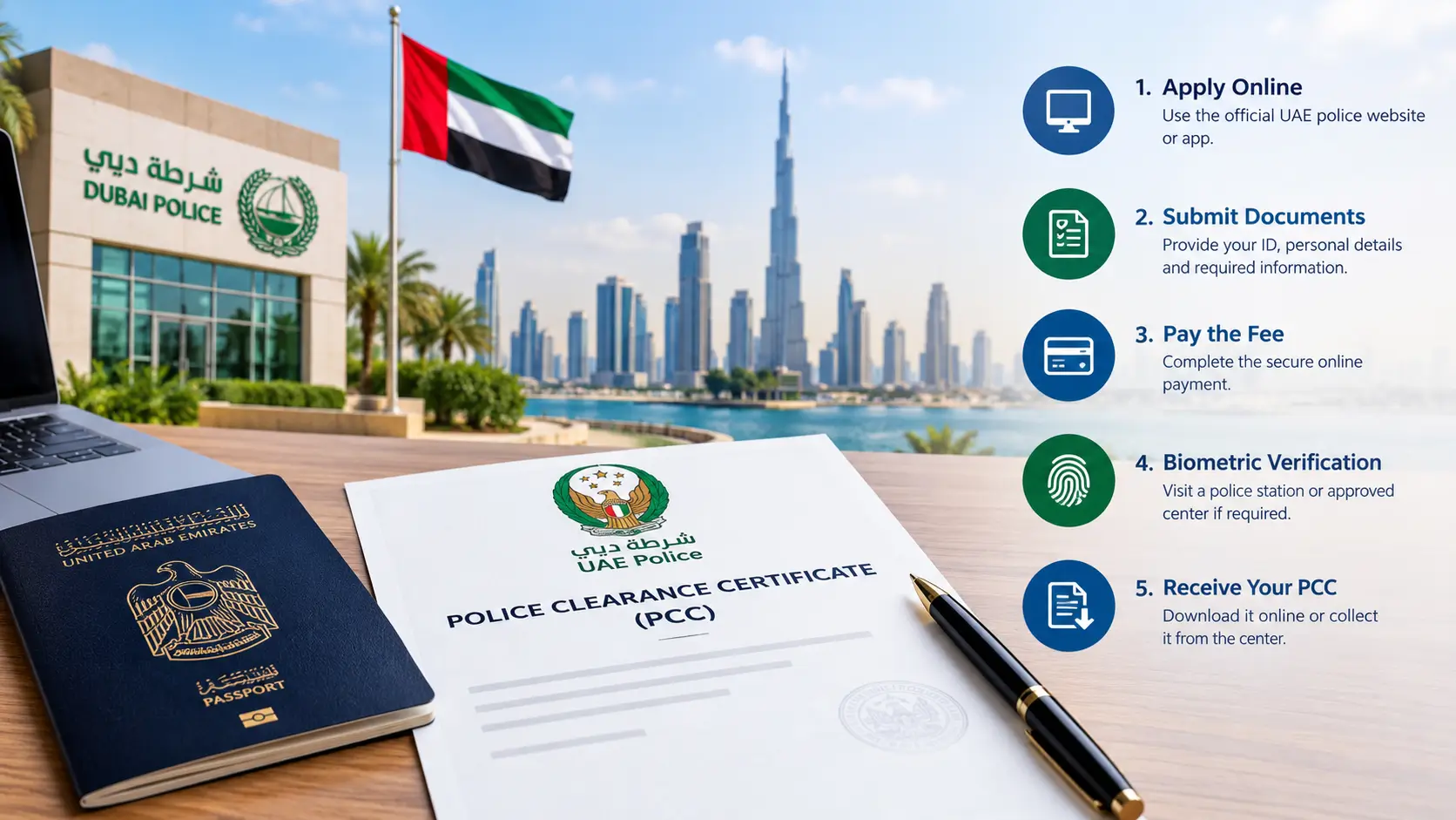 How to Get a Police Clearance Certificate (PCC) in the UAE?