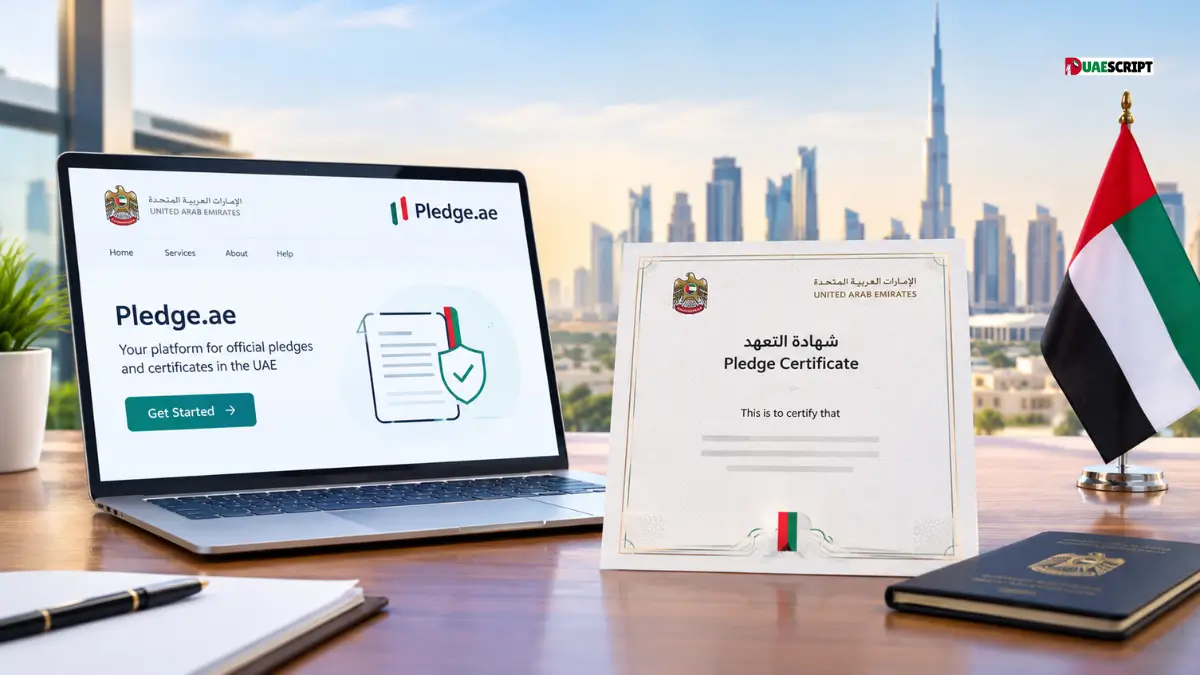 Pledge.ae Guide | How to Get Your UAE National Pledge Certificate?